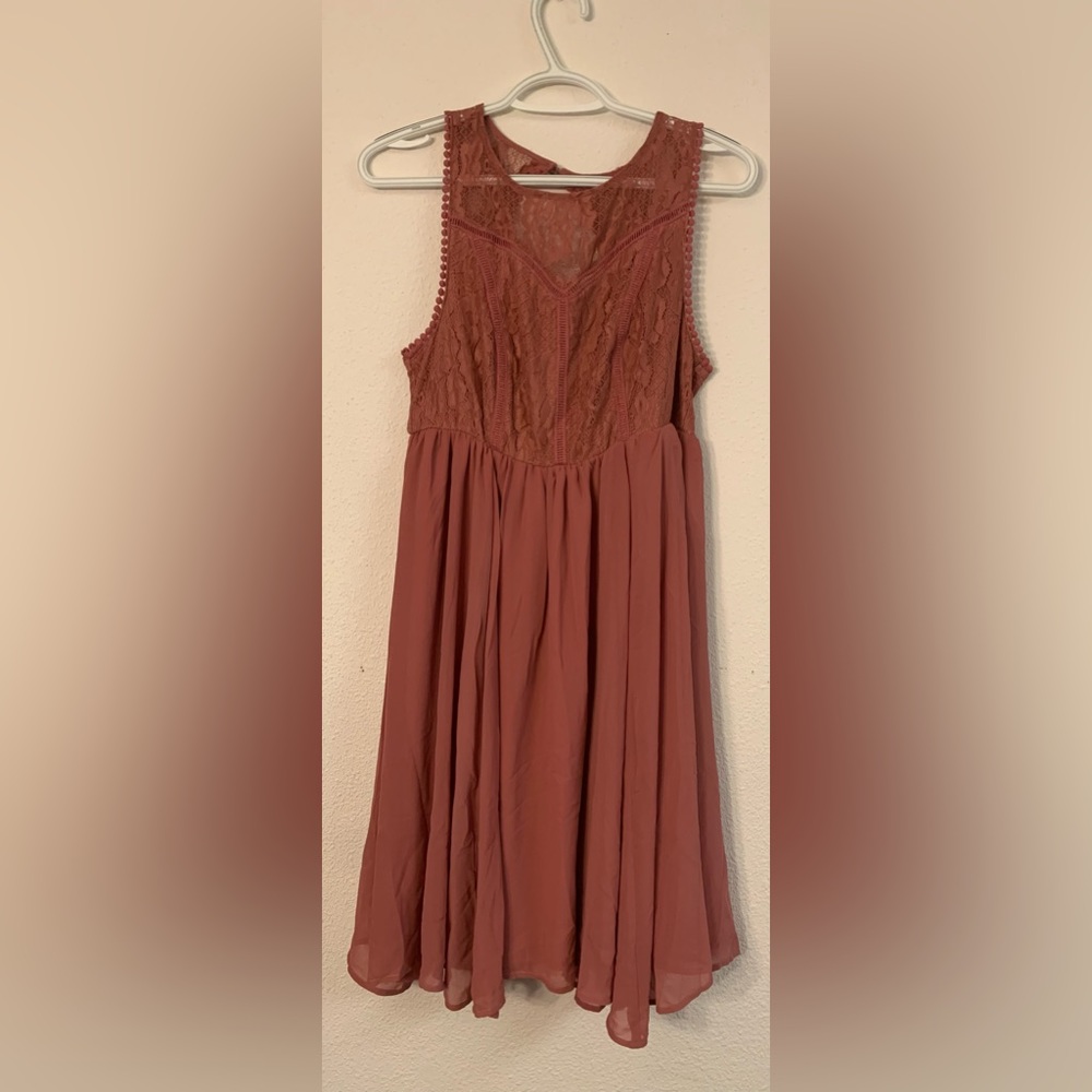 Torrid Size 00 (10) Mauve Dress